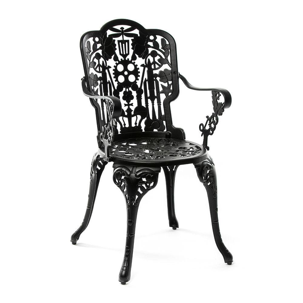 Garden armchair INDUSTRY black - Eye on Design