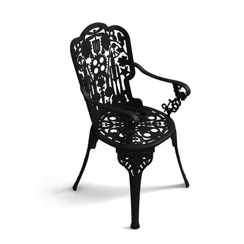 Garden armchair INDUSTRY black - Eye on Design