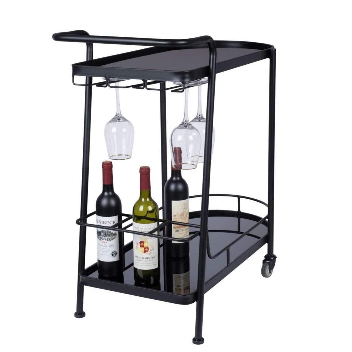 GIULIA trolley black, Dutchbone, Eye on Design