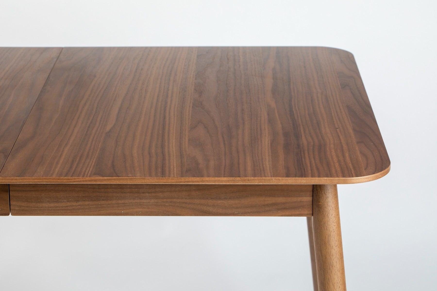 GLIMPS table 180/240 x 90 walnut, Zuiver, Eye on Design