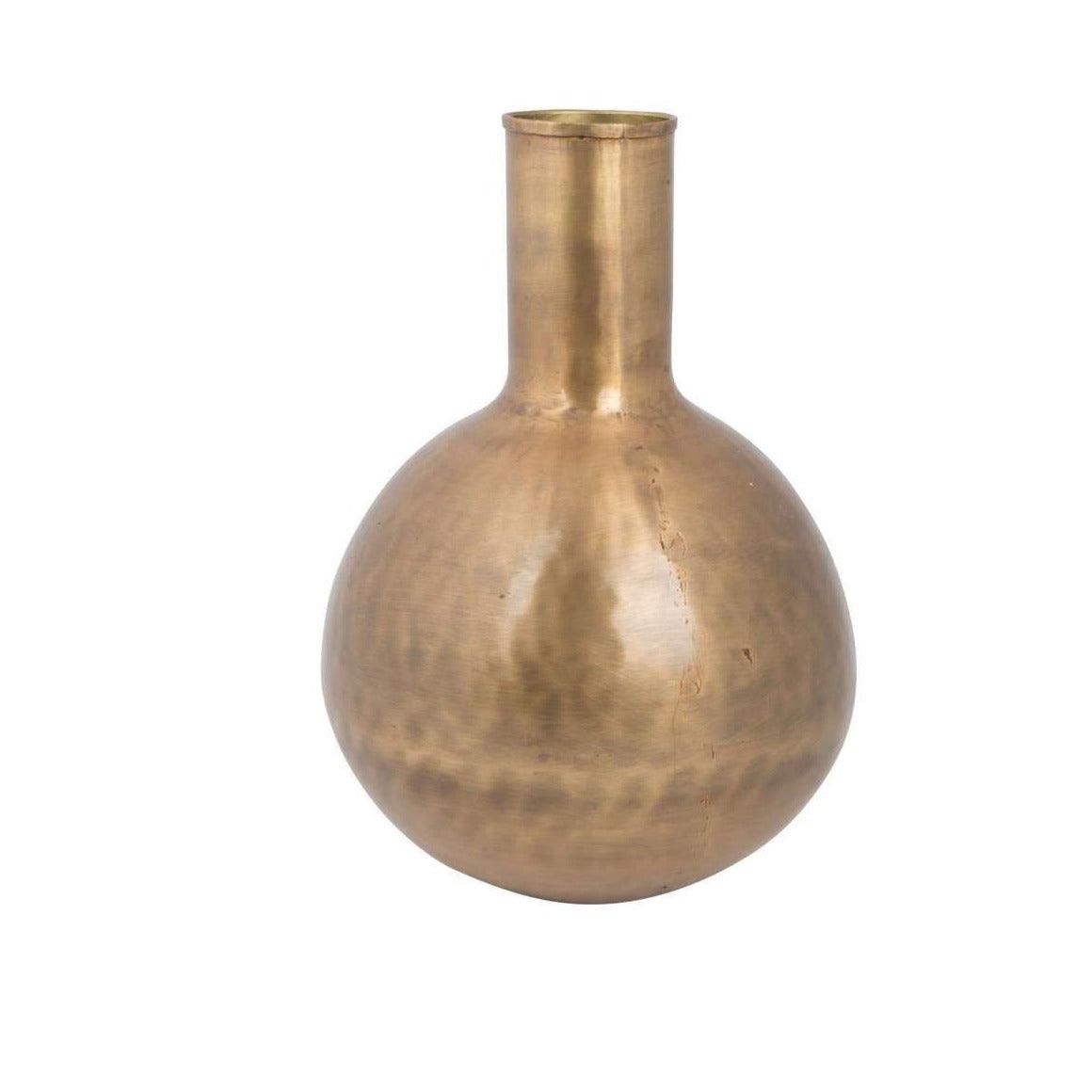 HARI FAT brass vase - Eye on Design