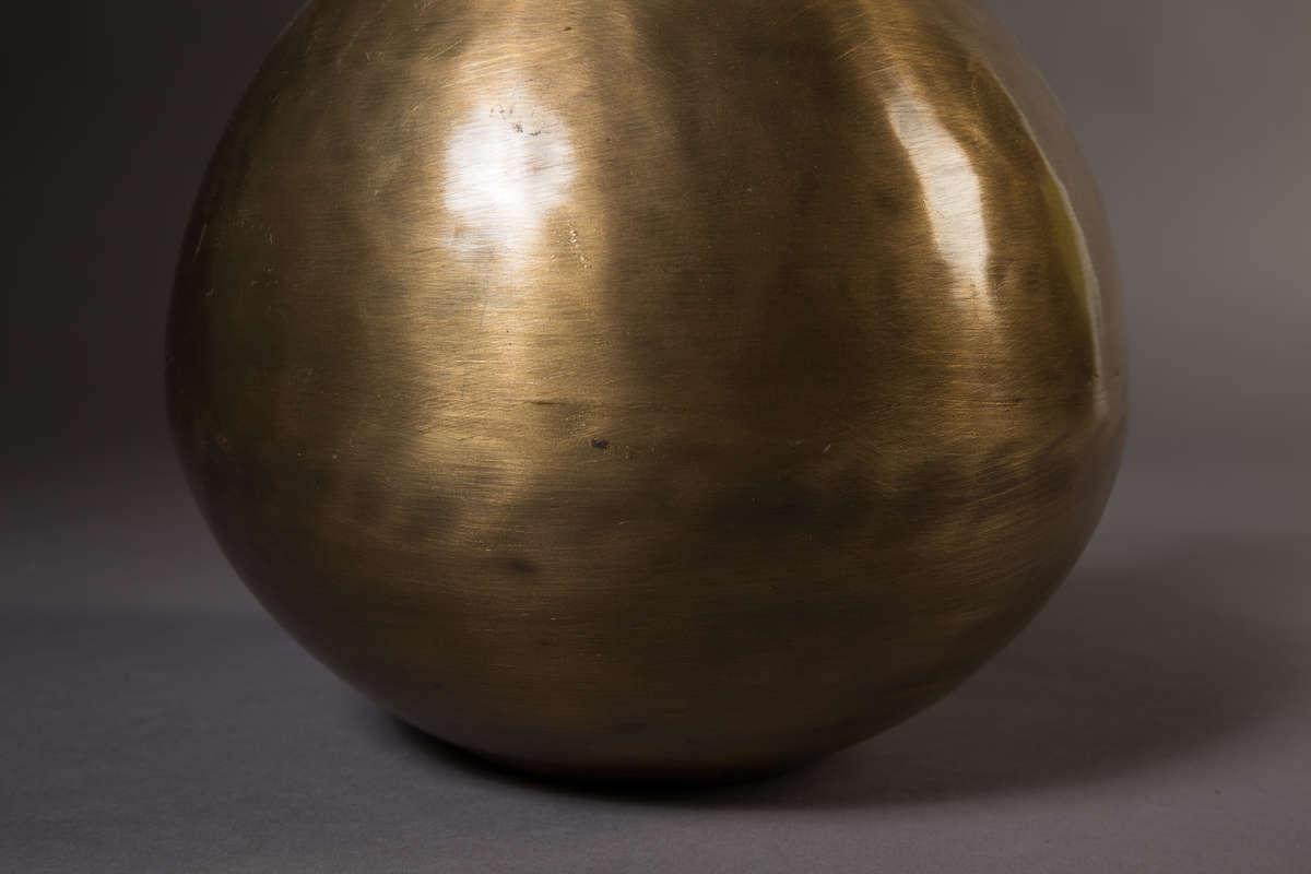 HARI FAT brass vase - Eye on Design