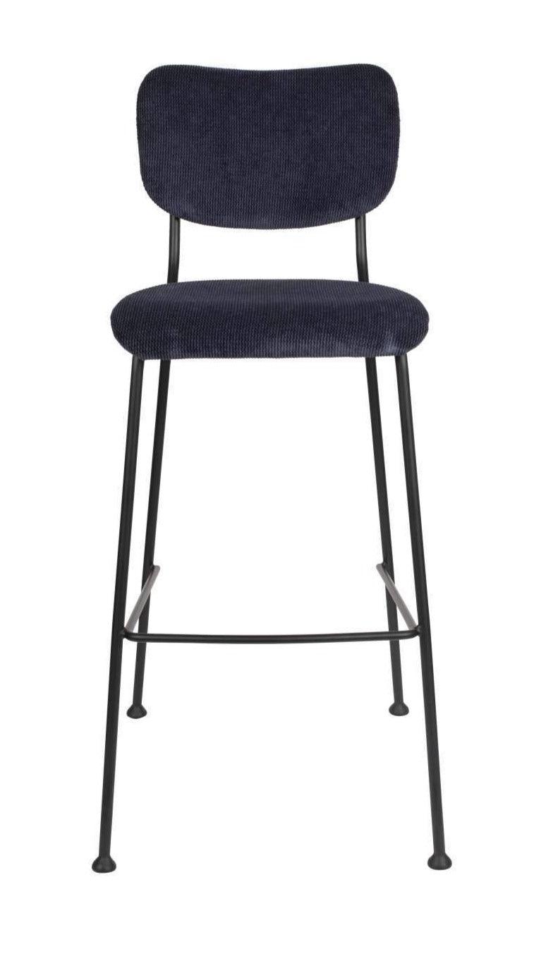 Hocker BENSON navy blue, Zuiver, Eye on Design