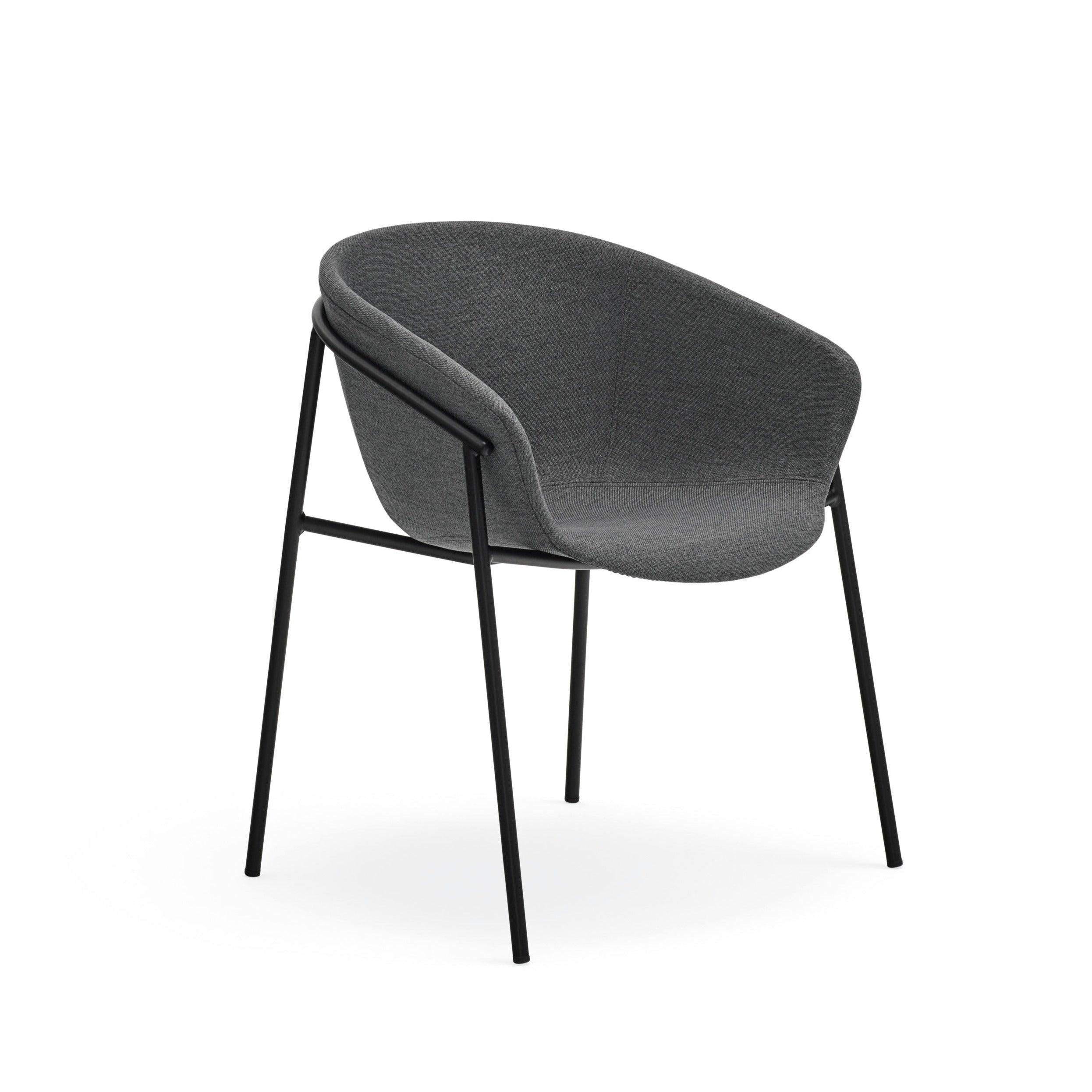 HUG chair dark grey - Eye on Design