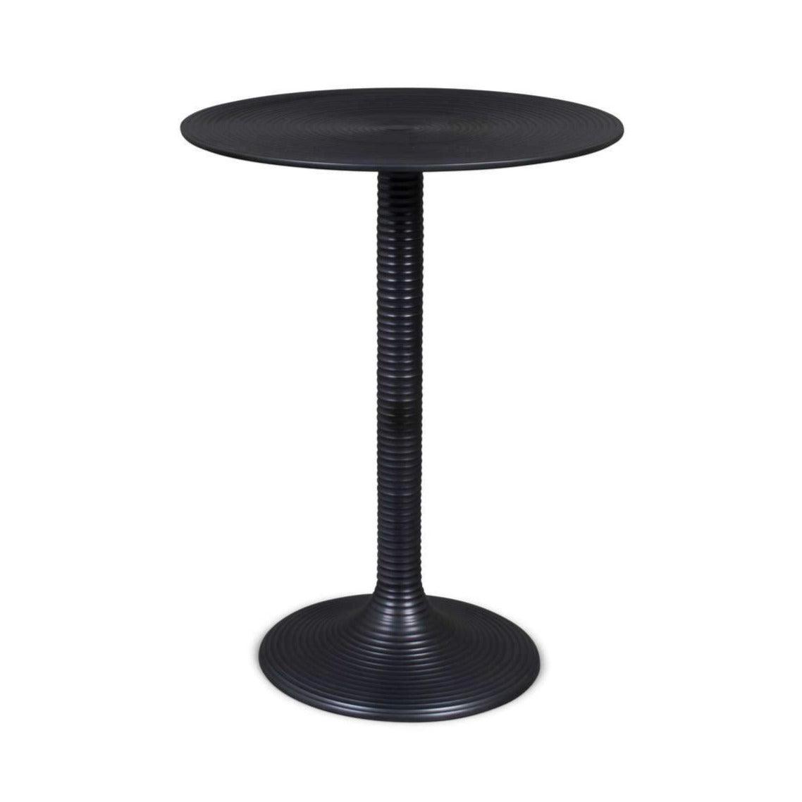 Thanks to its mesmerizing design, the Bold Monkey Hypnotising Round table undoubtedly attracts attention. Made of textured brushed aluminum, this round table Bold Monkey Hypnotising Round in matte gold or classic black is not afraid of being conspicuous.