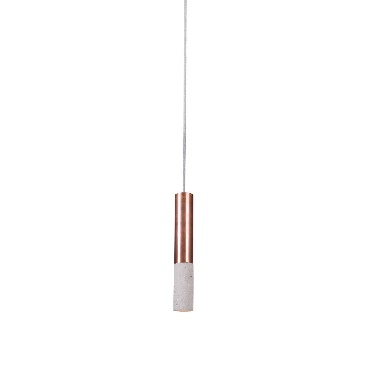 KALLA COPPER concrete pendant lamp - Eye on Design