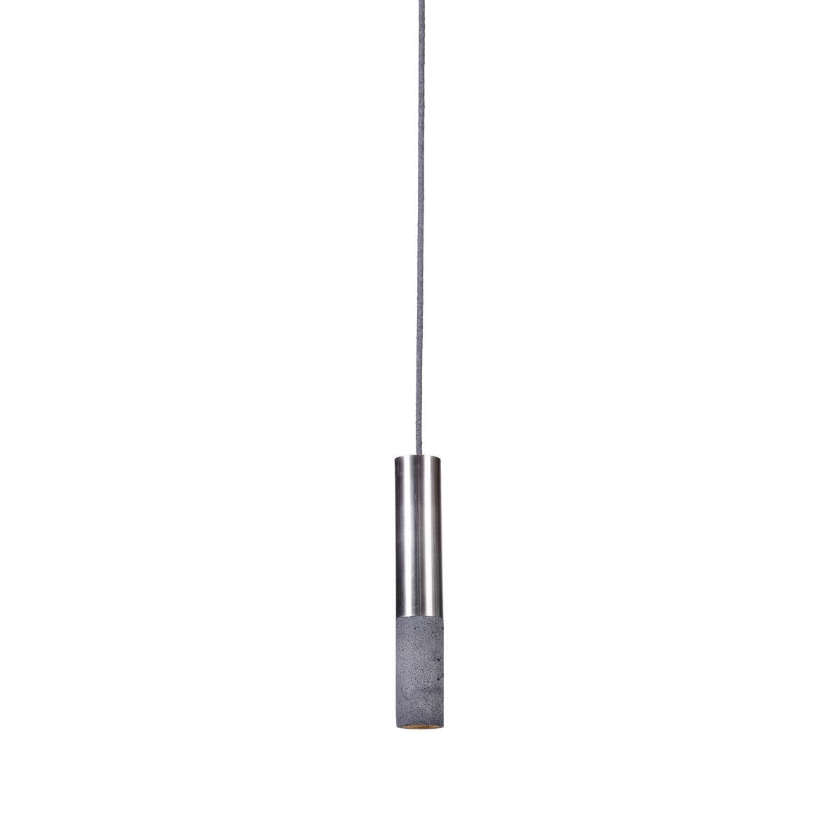 KALLA INOX concrete pendant lamp - Eye on Design