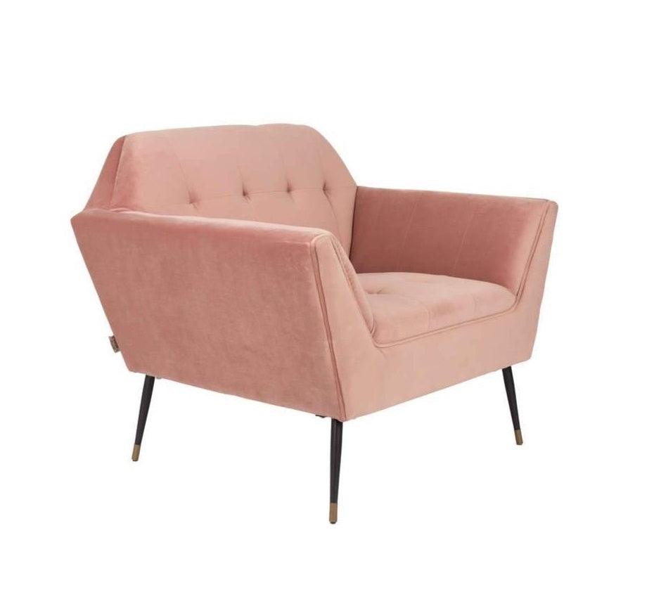 KATE lounge armchair pink - Eye on Design