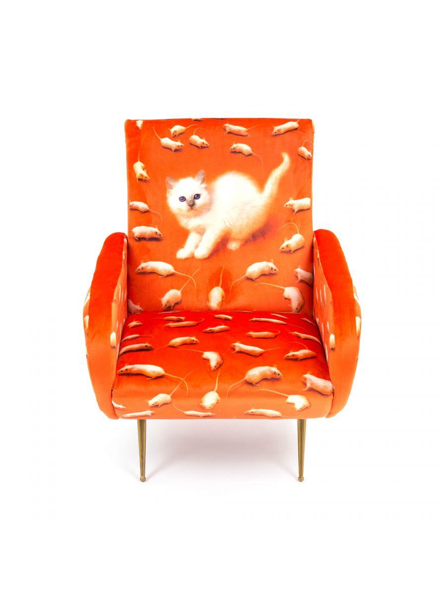 KITTEN armchair orange - Eye on Design