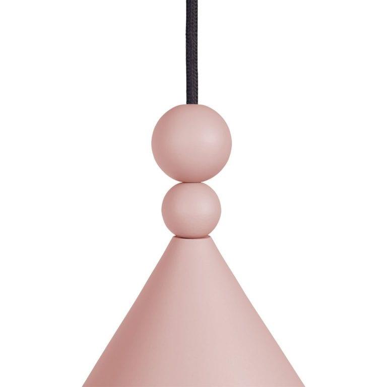 KONKO pendant lamp powder pink - Eye on Design