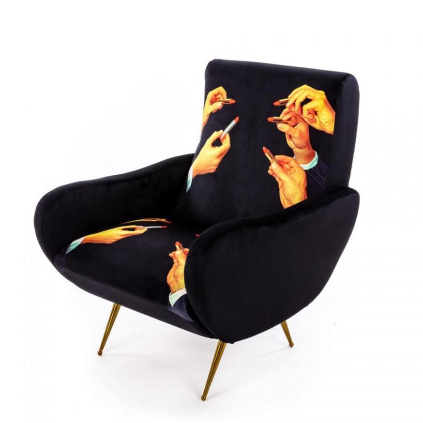 LIPSTICKS armchair black - Eye on Design