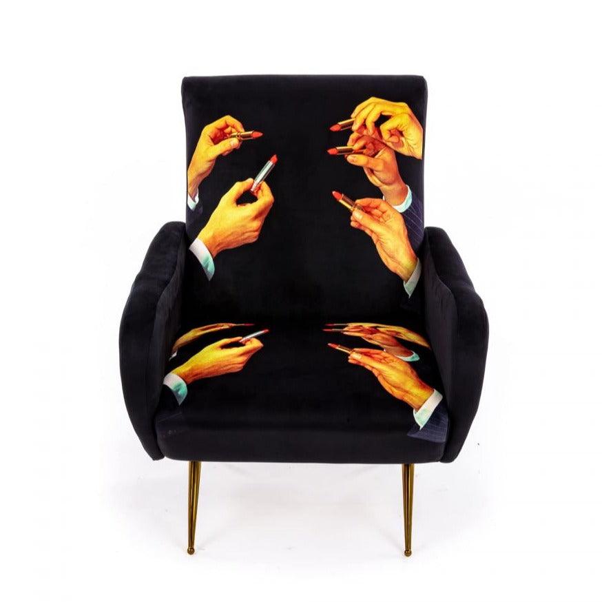 LIPSTICKS armchair black - Eye on Design