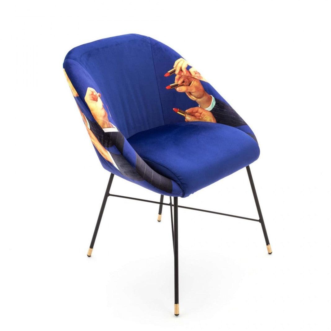 LIPSTICKS chair blue - Eye on Design