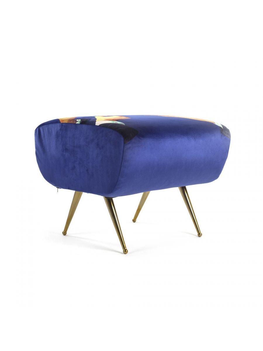 LIPSTICKS pouffe blue - Eye on Design