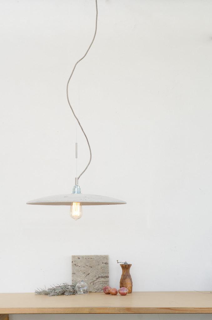 LOTNA concrete pendant lamp - Eye on Design