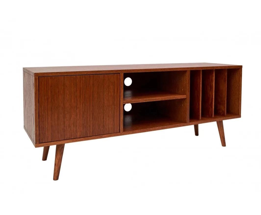 LOTV VINYL oak wood chest of drawers - Eye on Design