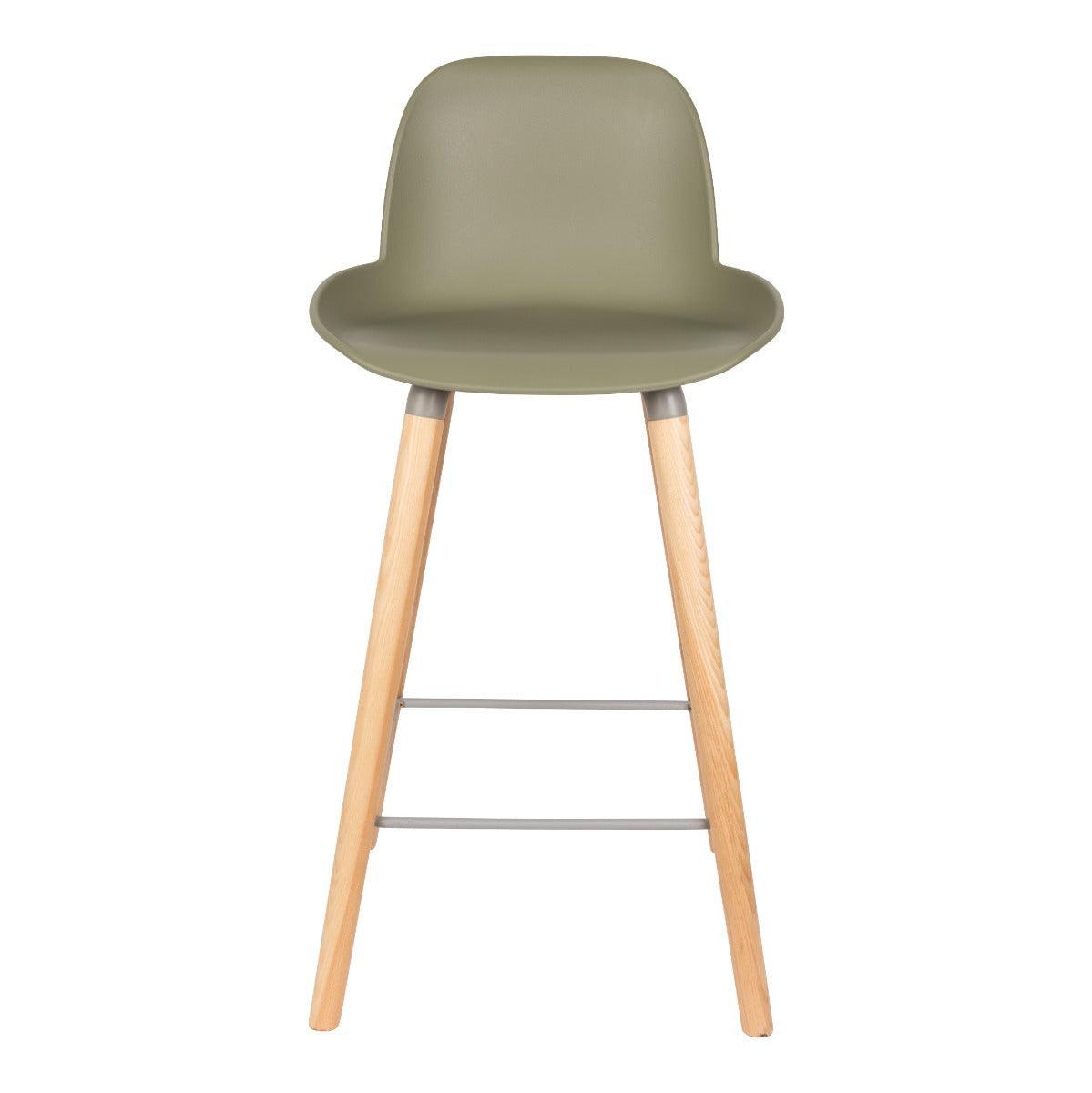 Low bar stool ALBERT KUIP green - Eye on Design