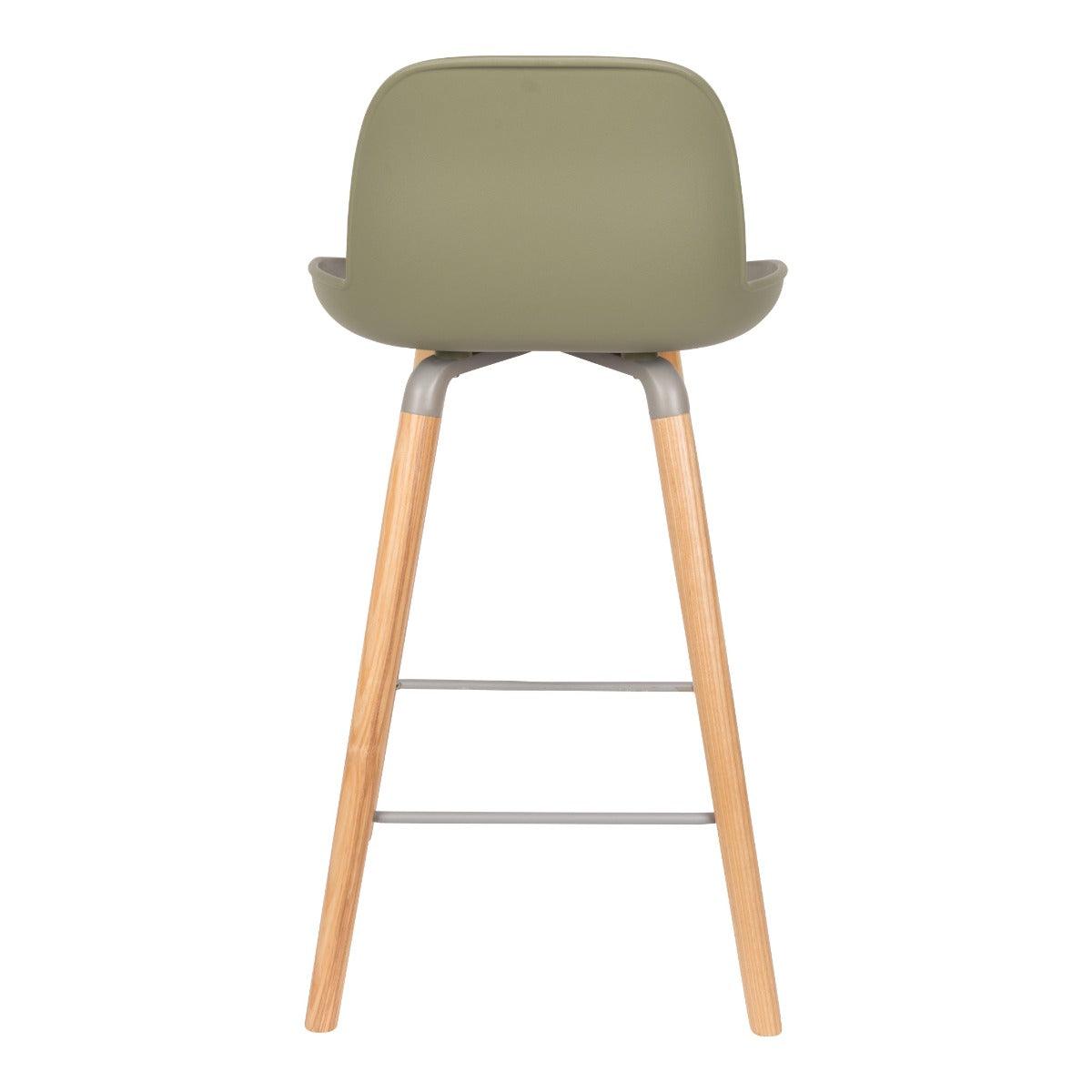 Low bar stool ALBERT KUIP green - Eye on Design