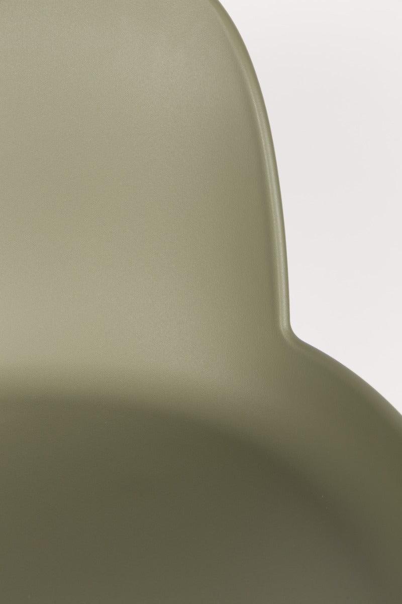 Low bar stool ALBERT KUIP green - Eye on Design