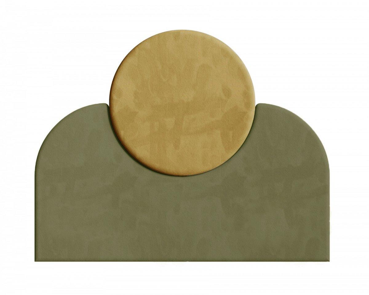 Łóżko tapicerowane SUNSET beżowy z szarym [brak w cenniku] Happy Barok    Eye on Design