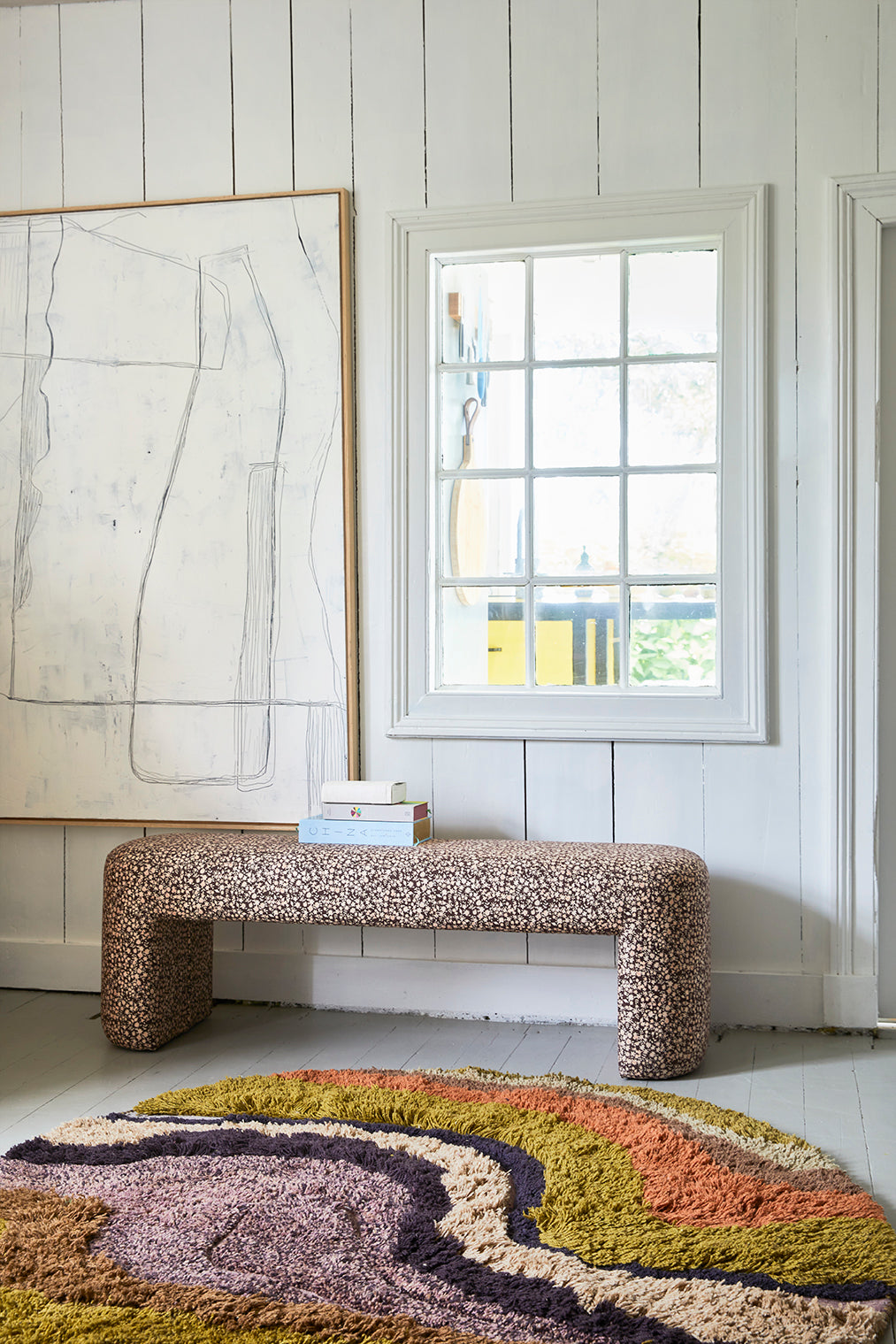 GRADIENT tufted round rug, HKliving, Eye on Design