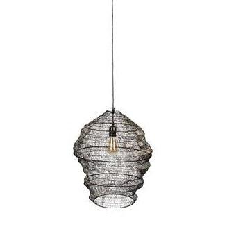 LUCA M pendant lamp black, Dutchbone, Eye on Design