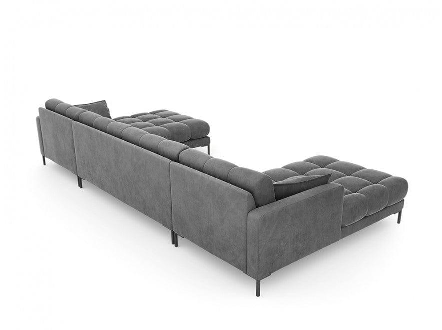 light gray sofa with armrests