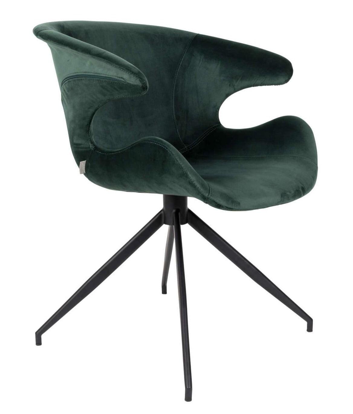 MIA armchair green, Zuiver, Eye on Design