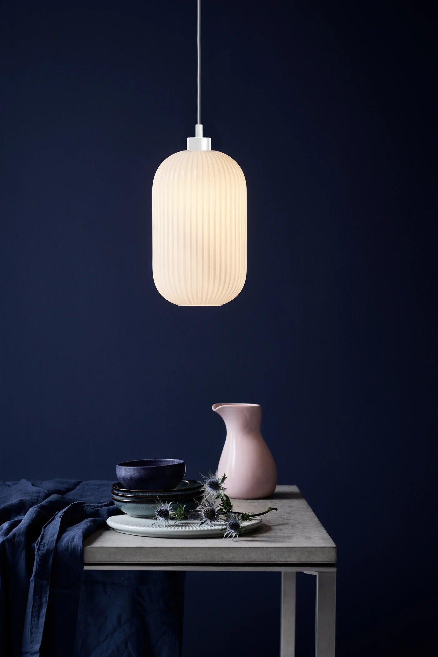 MILFORD glass pendant lamp - Eye on Design