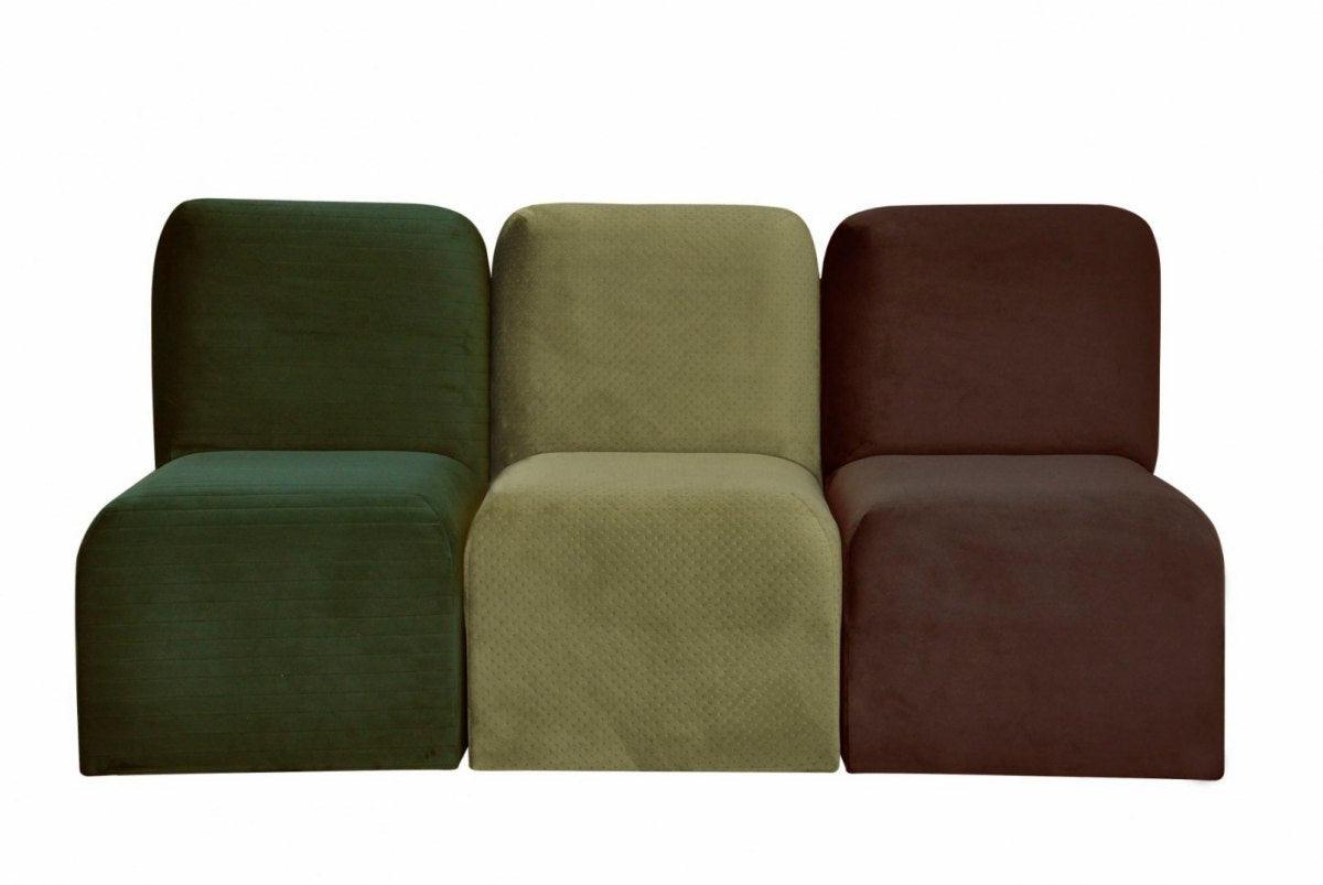 Modular sofa SIME green - Eye on Design