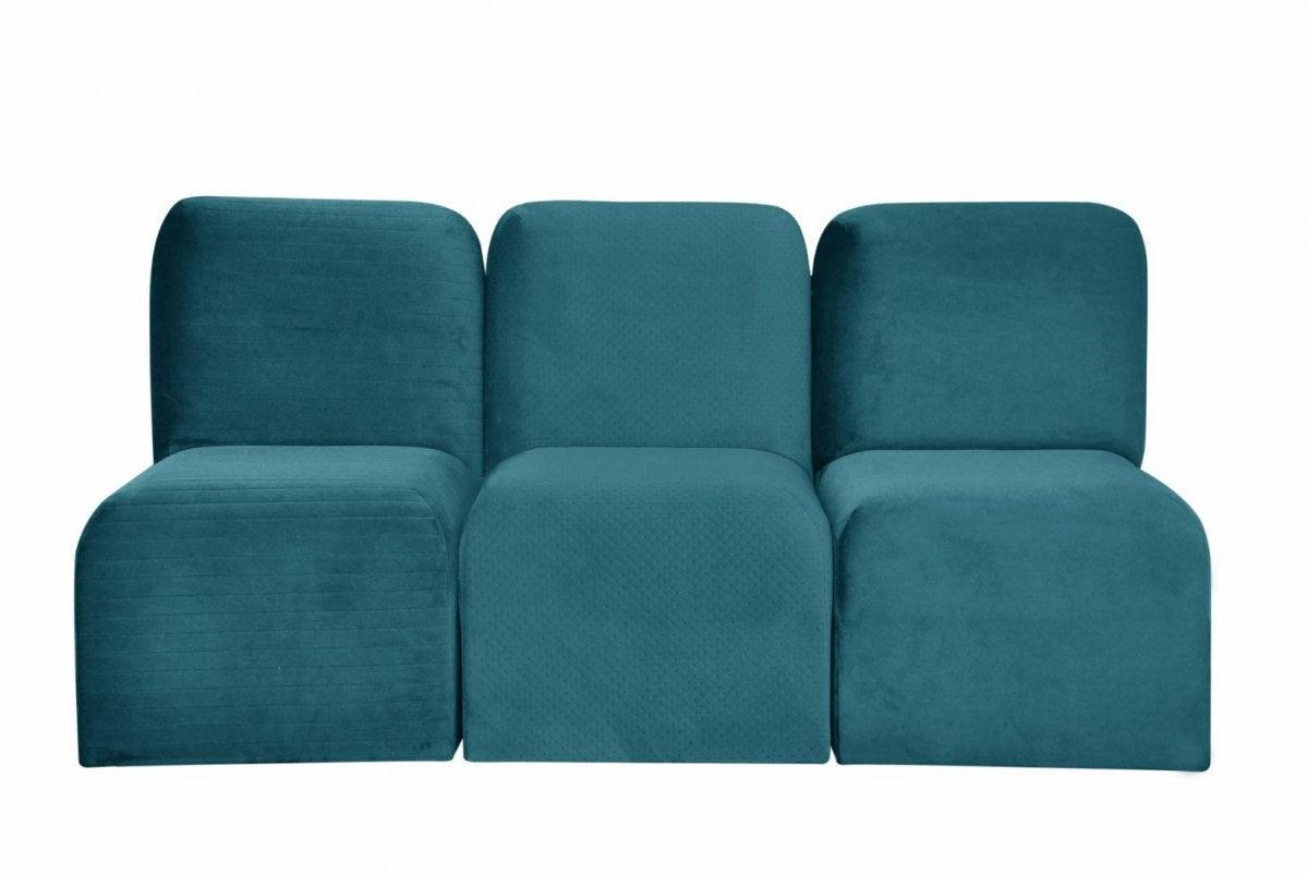 Modular sofa SIME sea green - Eye on Design