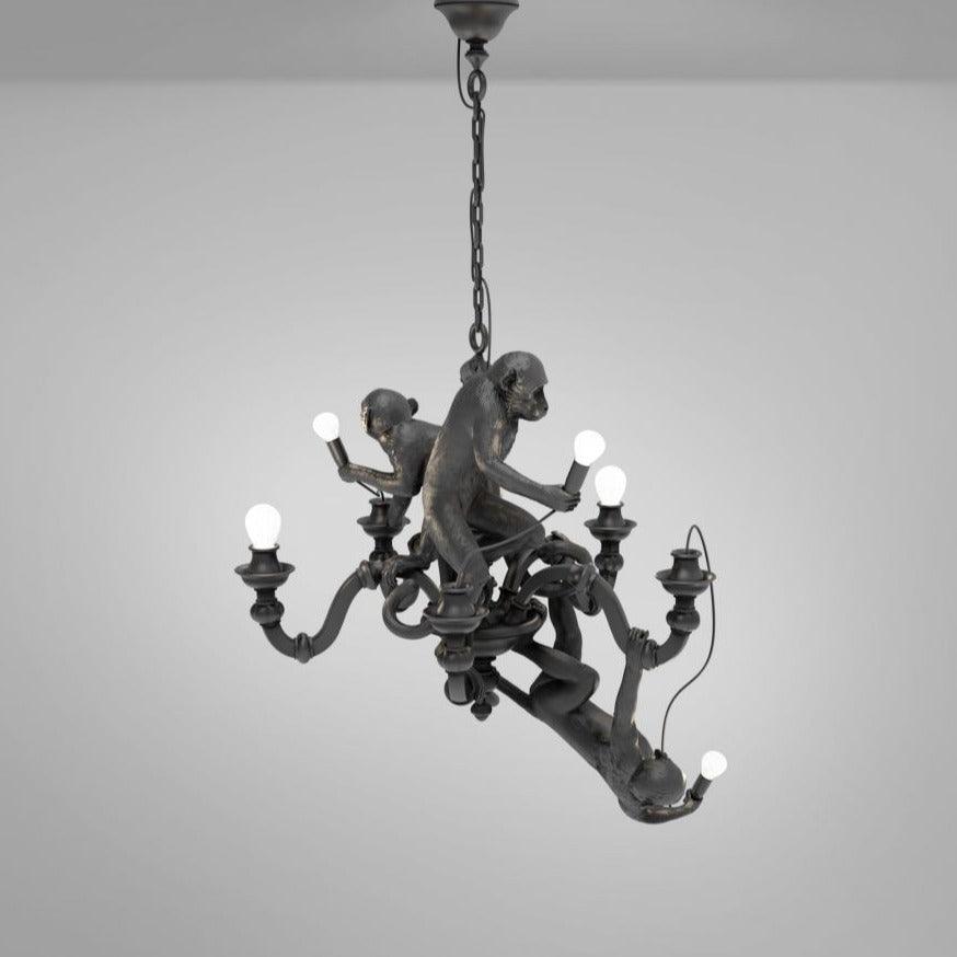 MONKEY chandelier black - Eye on Design