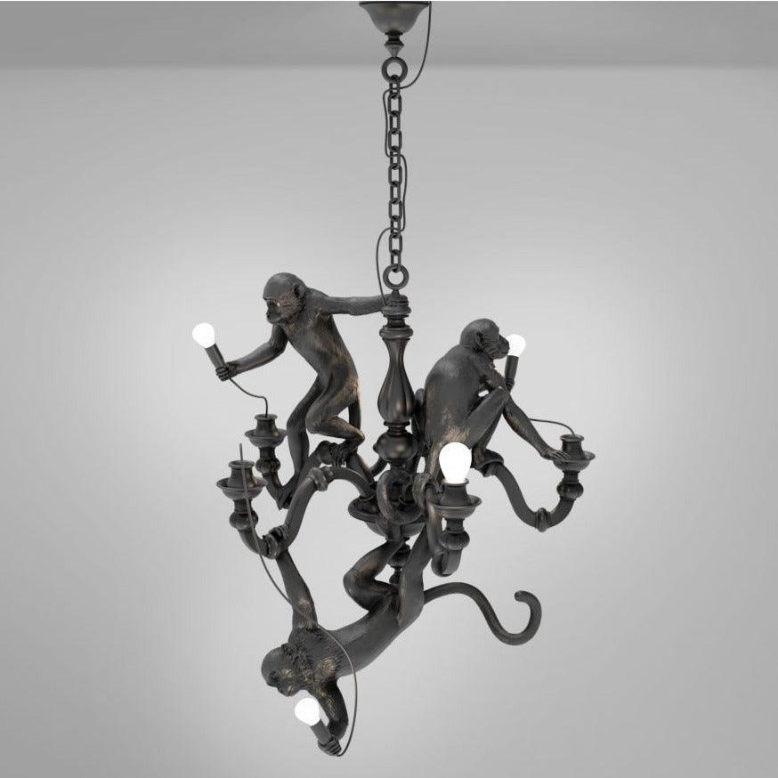 MONKEY chandelier black - Eye on Design