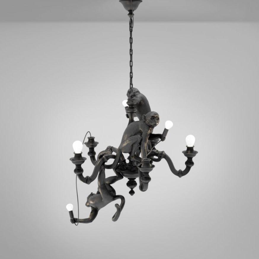 MONKEY chandelier black - Eye on Design