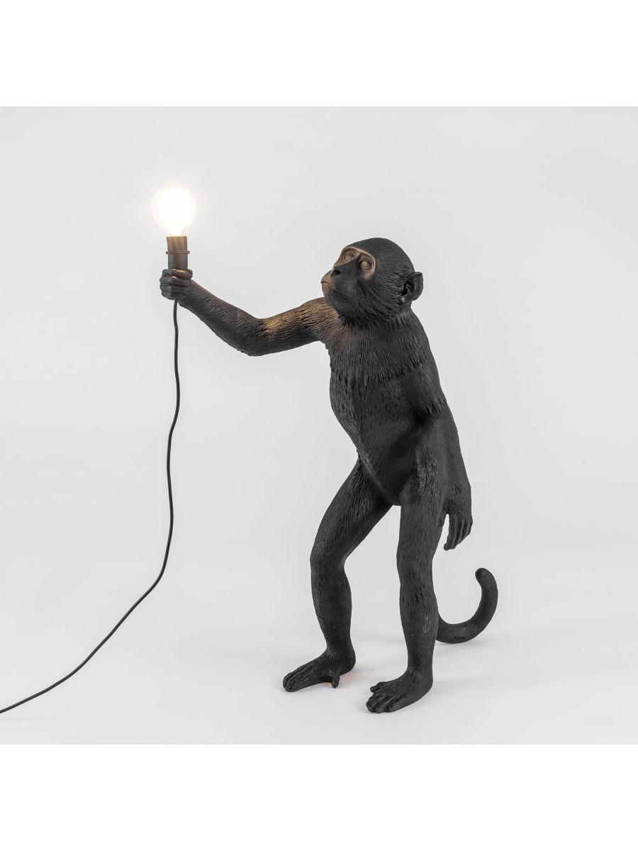 MONKEY STANDING lamp black - Eye on Design