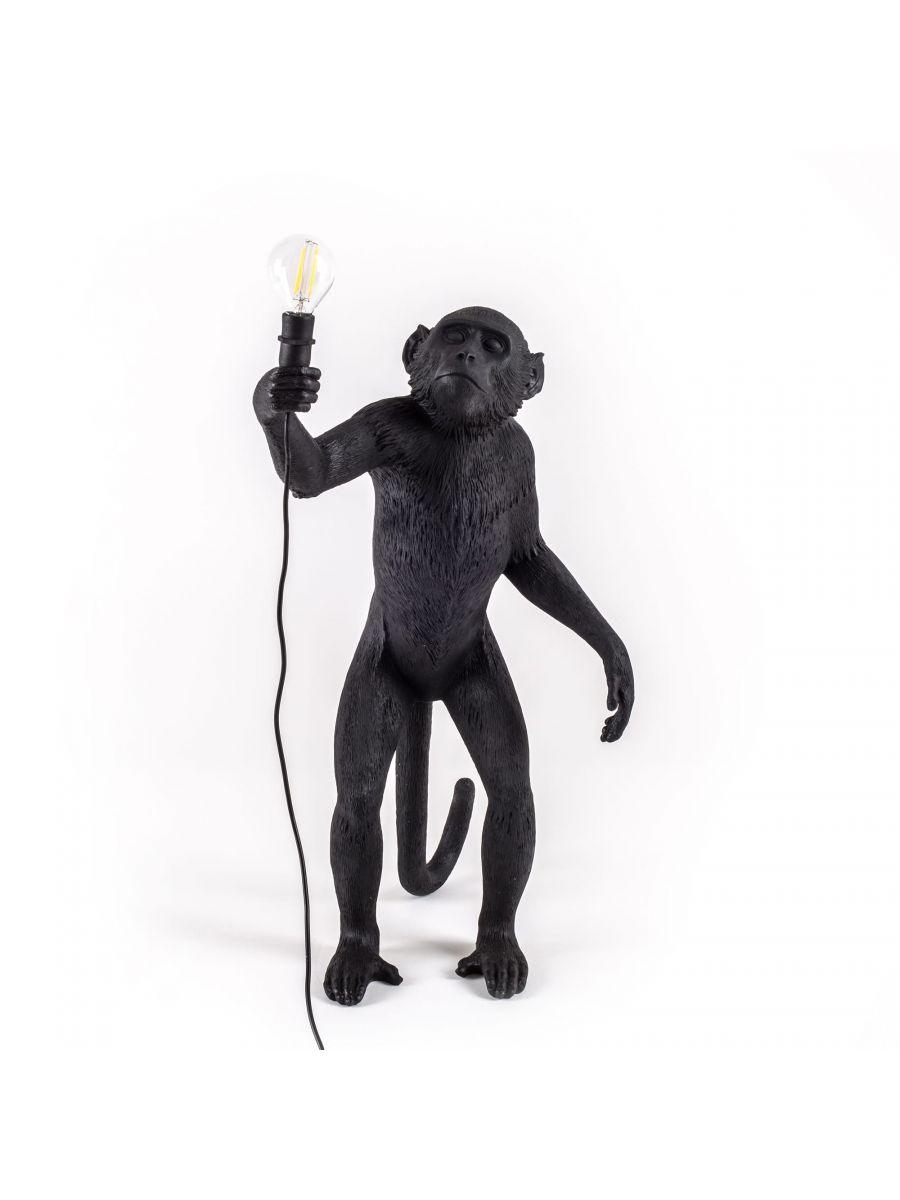 MONKEY STANDING lamp black - Eye on Design