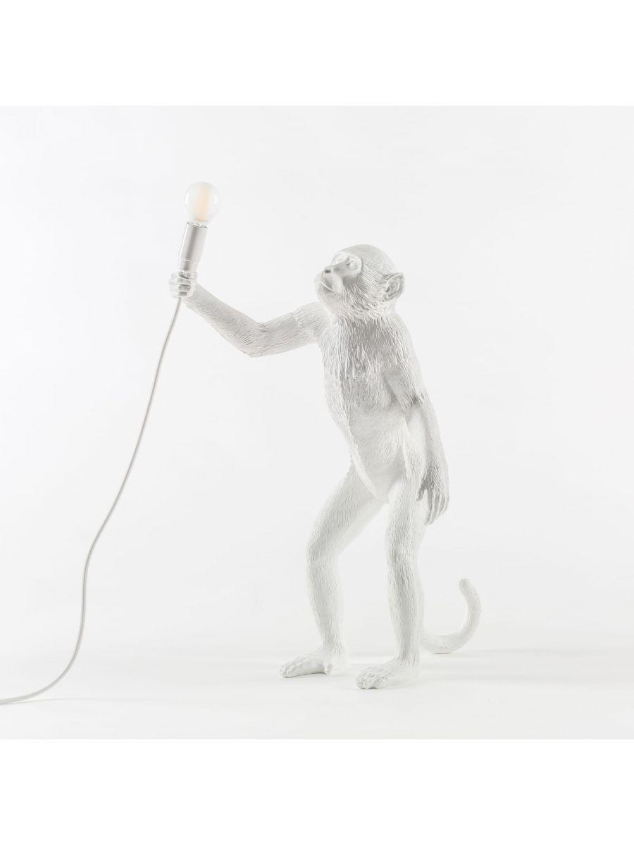 MONKEY STANDING lamp white - Eye on Design