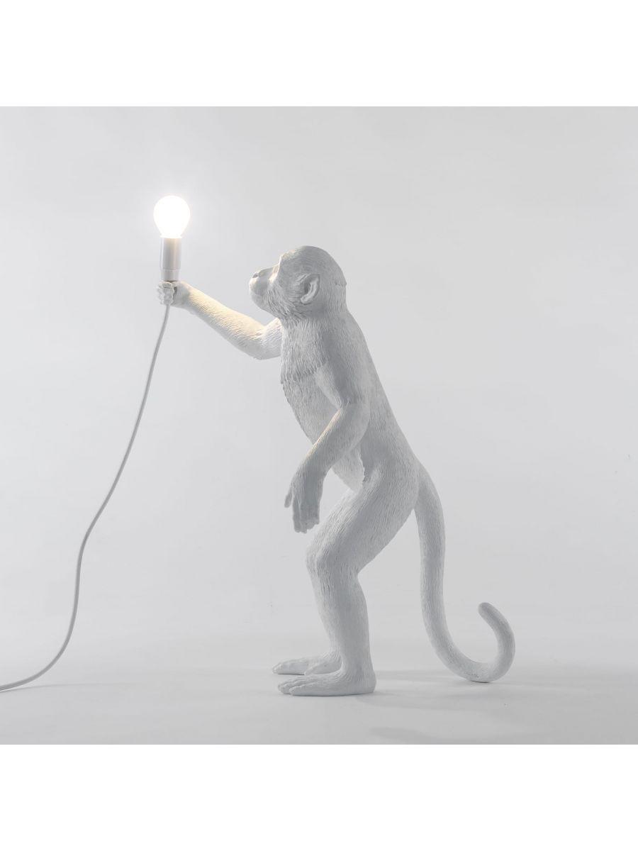 MONKEY STANDING lamp white - Eye on Design