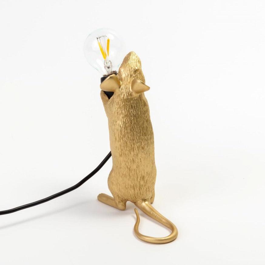 MOUSE STEP lamp gold - Eye on Design