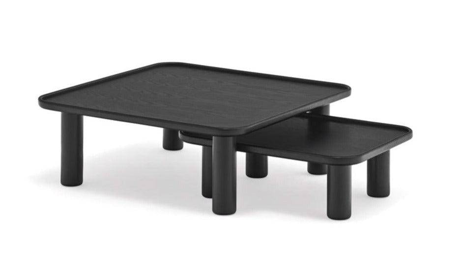 NEST coffee table set black - Eye on Design