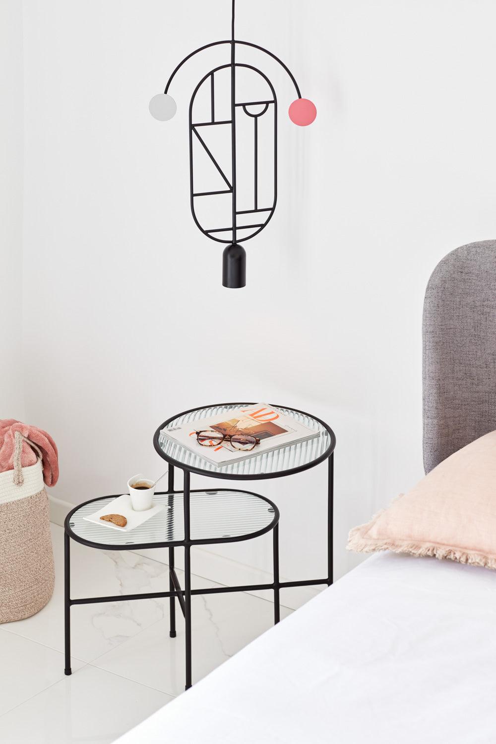 NIX side table black - Eye on Design