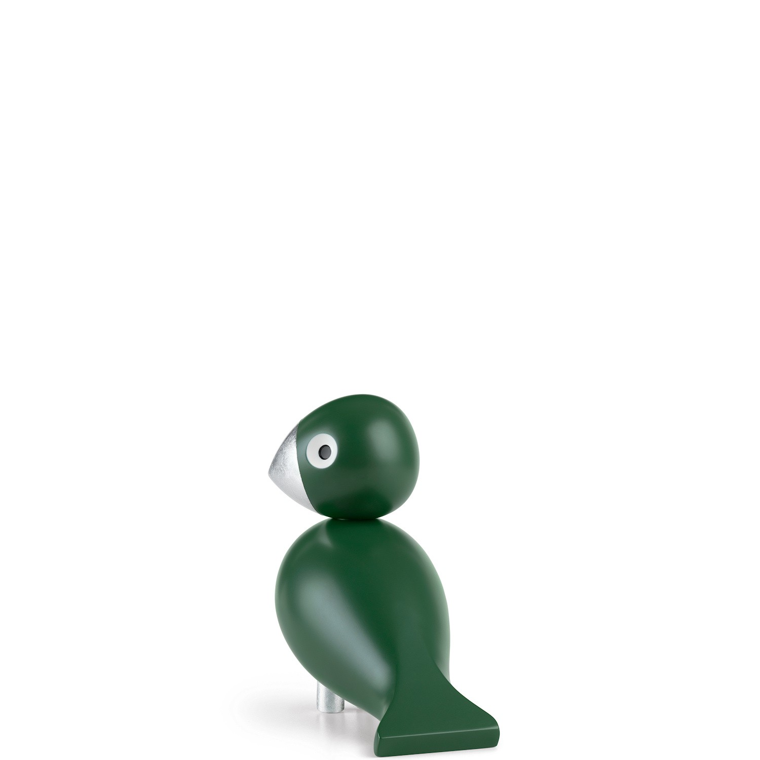 Decorative figurine SONGBIRD GEORG green