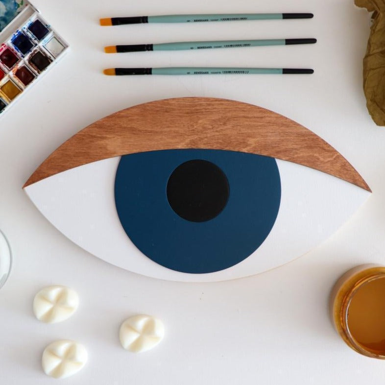 JEANS 3D eye wall decoration with lid, Na_ha_ku, Eye on Design