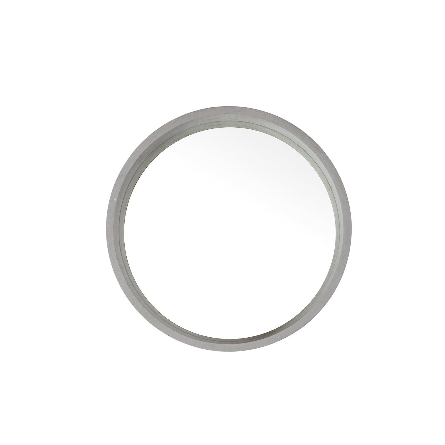 OVAL concrete mirror - Eye on Design