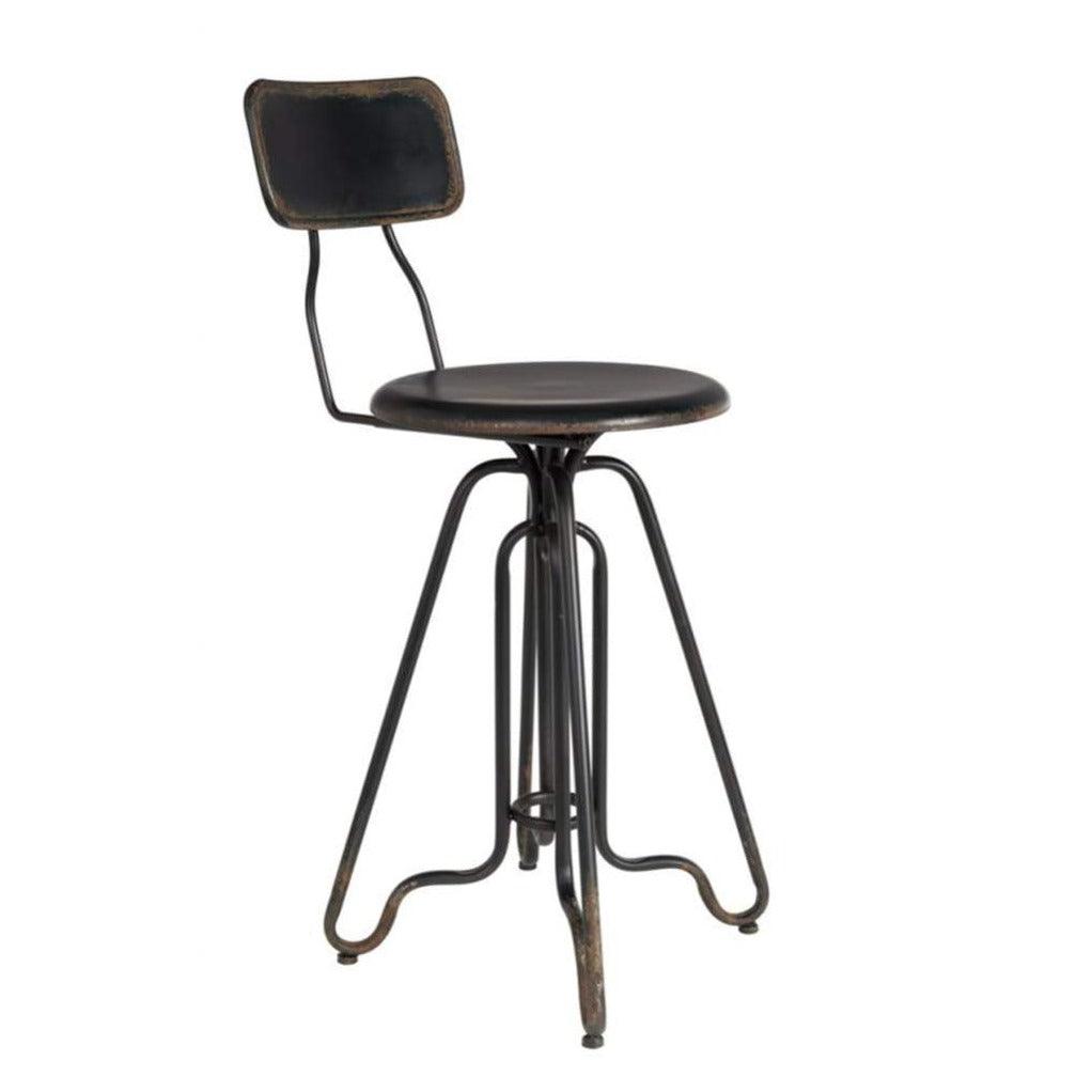 OVID bar stool black - Eye on Design