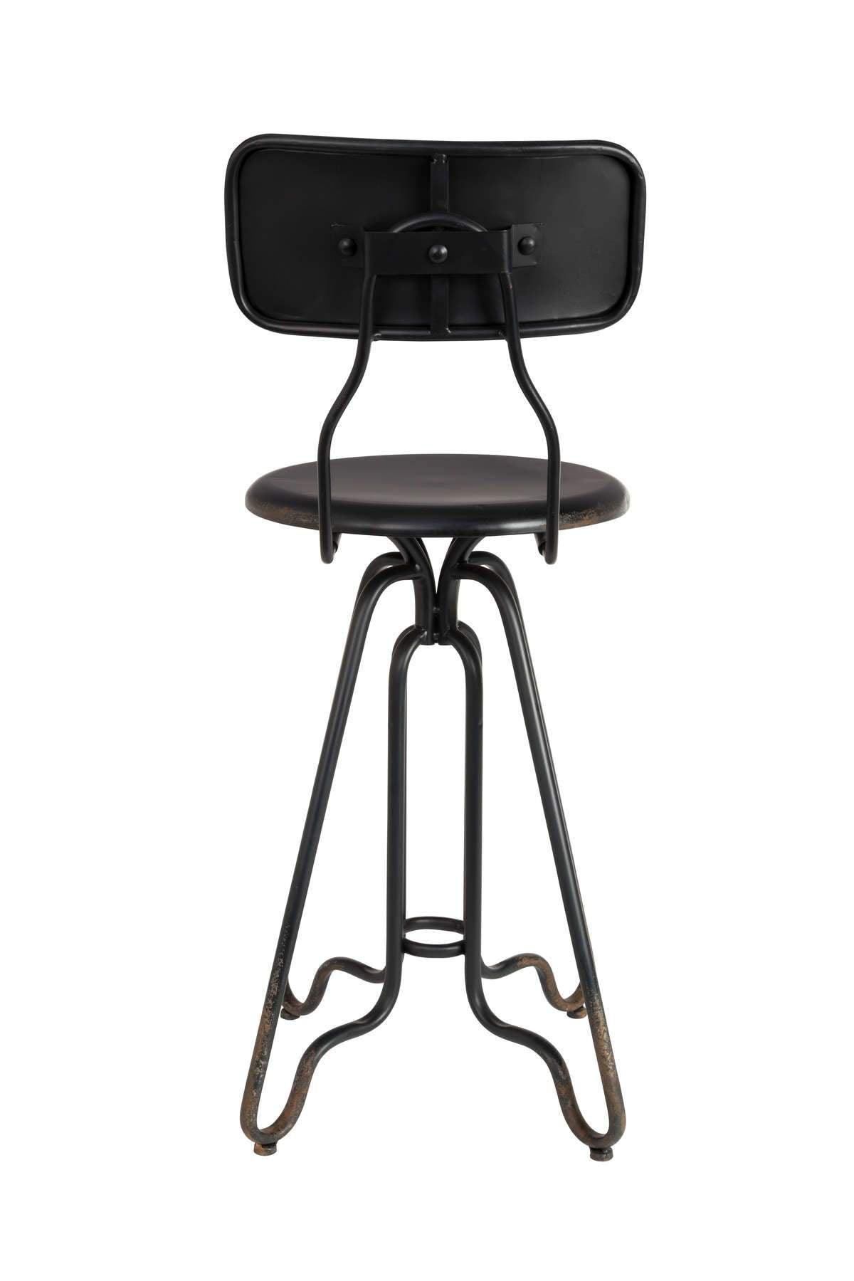 OVID bar stool black - Eye on Design