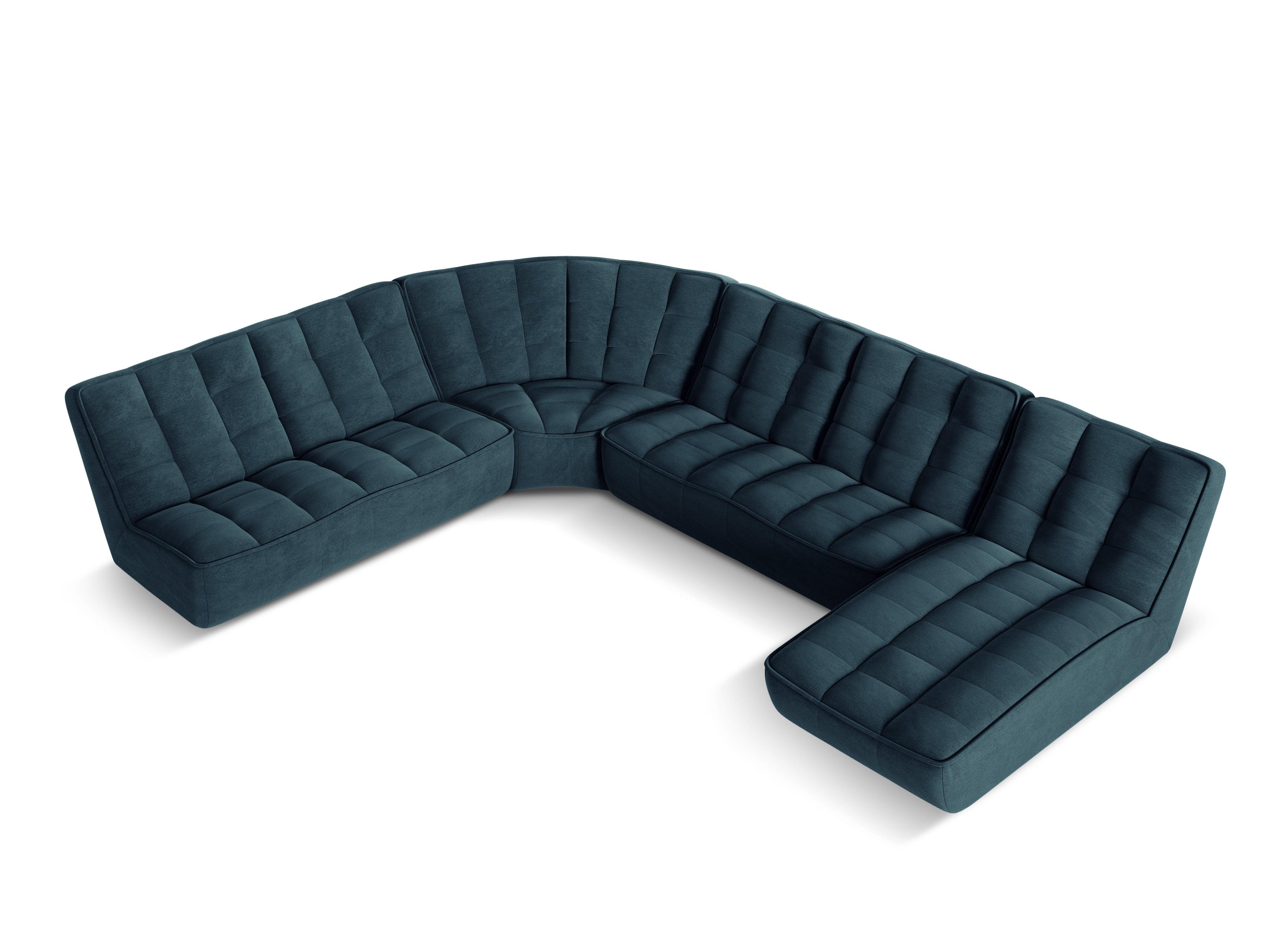 Modular Panoramic Left Corner Sofa, "Moni", 8 Seats, 367x284x91
Made in Europe, Maison Heritage, Eye on Design