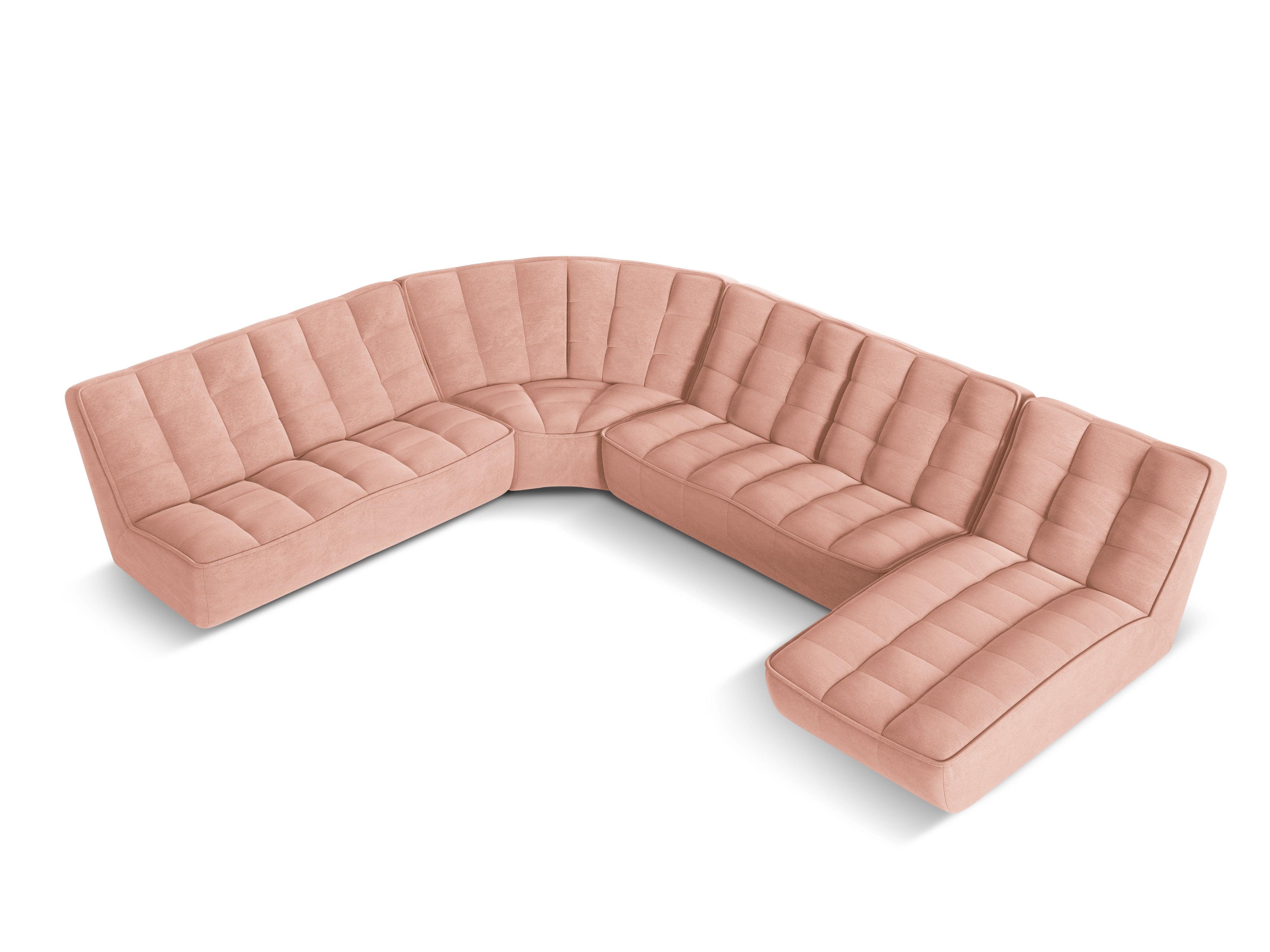 Modular Panoramic Left Corner Sofa, "Moni", 8 Seats, 367x284x91
Made in Europe, Maison Heritage, Eye on Design