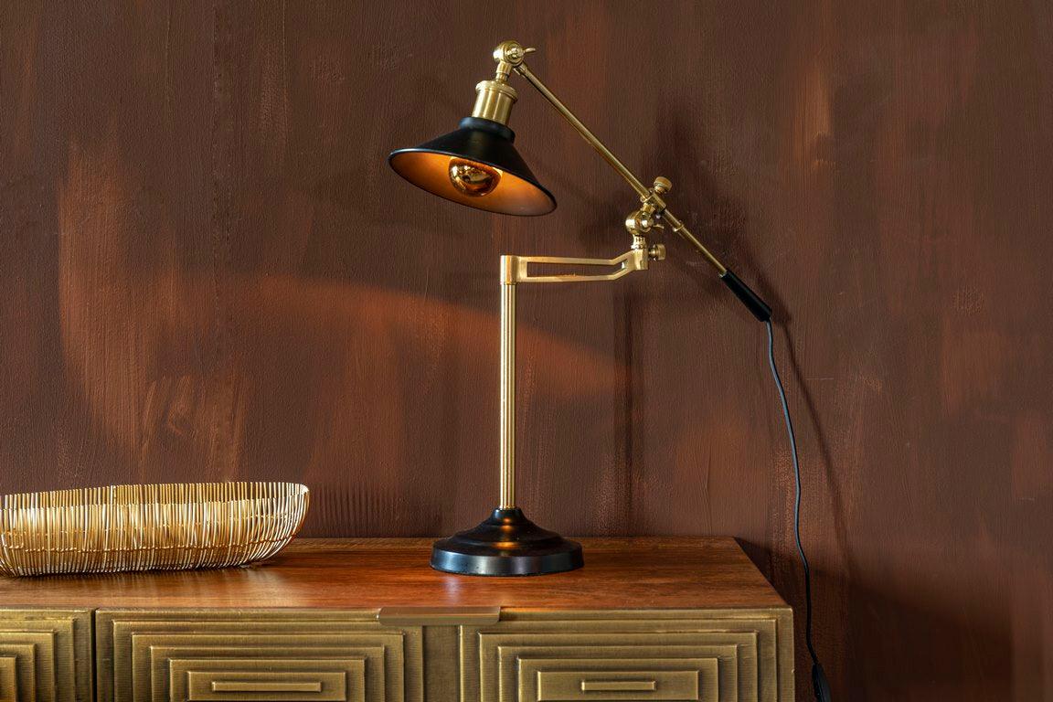 PENELOPE desk lamp black - Eye on Design