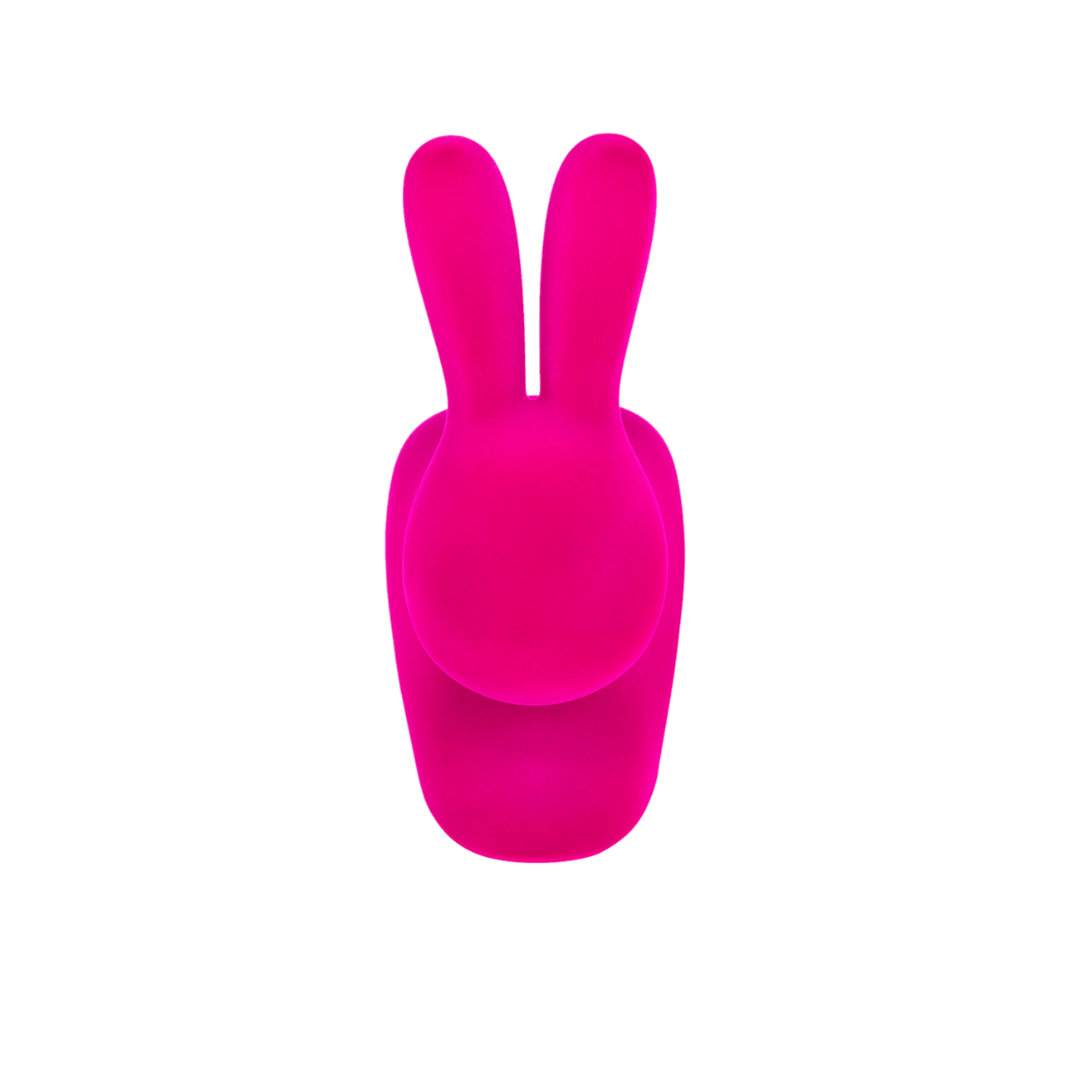 Podpórka do książek RABBIT VELVET fuksja Qeeboo    Eye on Design